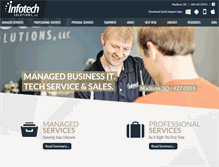 Tablet Screenshot of infotechsd.com